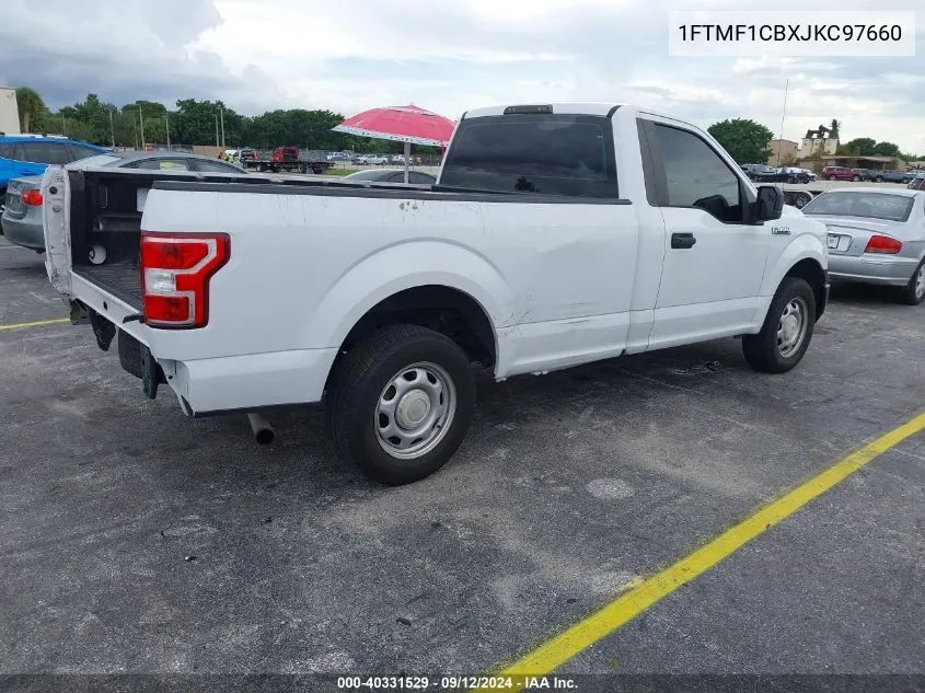 1FTMF1CBXJKC97660 2018 Ford F-150 Xl