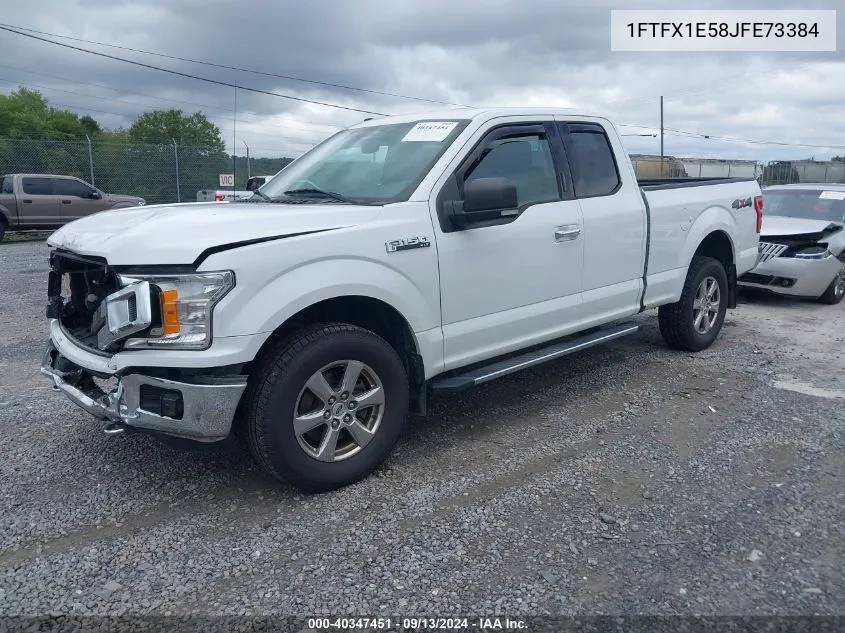 2018 Ford F-150 Xlt VIN: 1FTFX1E58JFE73384 Lot: 40347451