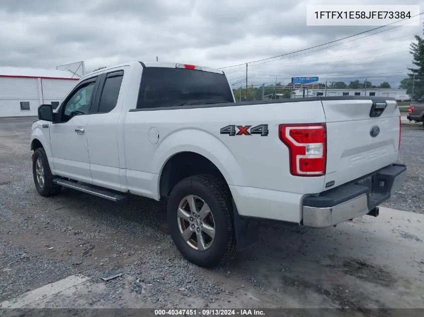 2018 Ford F-150 Xlt VIN: 1FTFX1E58JFE73384 Lot: 40347451