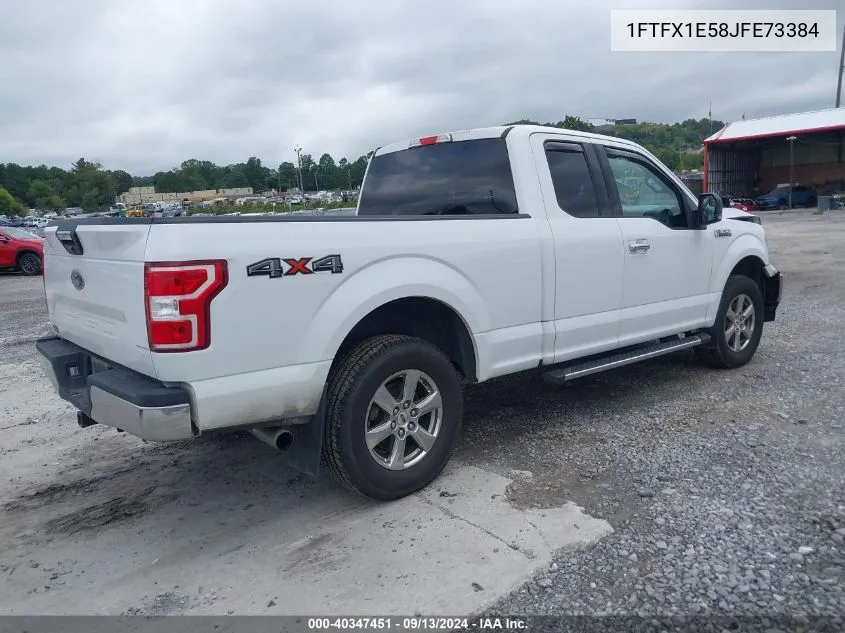 2018 Ford F-150 Xlt VIN: 1FTFX1E58JFE73384 Lot: 40347451