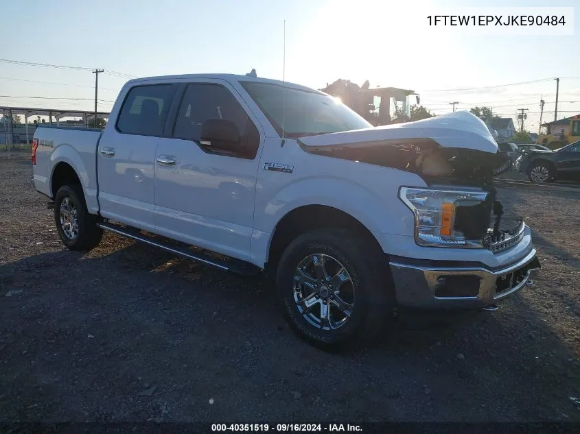 2018 Ford F150 Supercrew VIN: 1FTEW1EPXJKE90484 Lot: 40351519