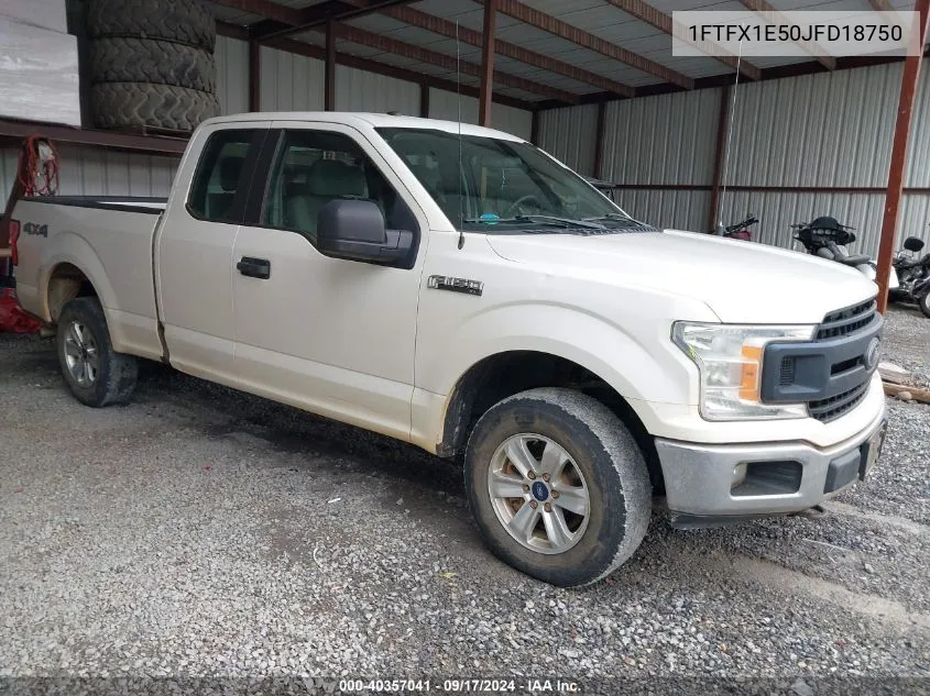 1FTFX1E50JFD18750 2018 Ford F-150 Xl