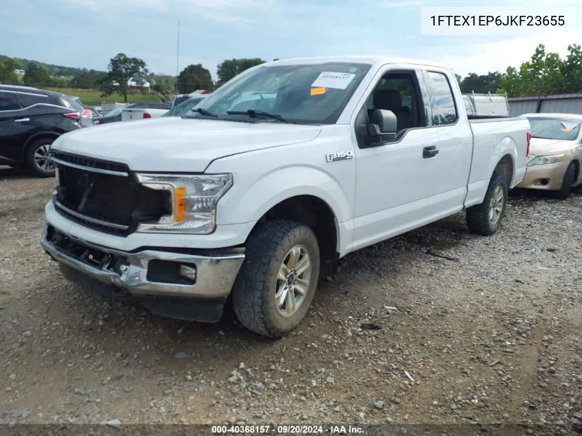 2018 Ford F-150 Xlt VIN: 1FTEX1EP6JKF23655 Lot: 40368157