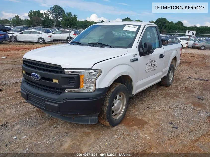 2018 Ford F-150 Xl VIN: 1FTMF1CB4JKF95427 Lot: 40371808