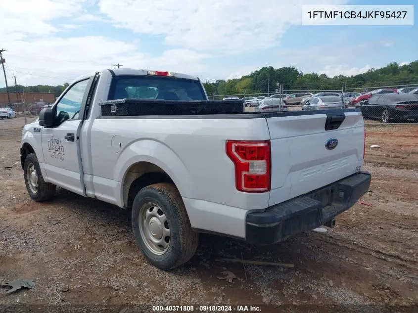 2018 Ford F-150 Xl VIN: 1FTMF1CB4JKF95427 Lot: 40371808