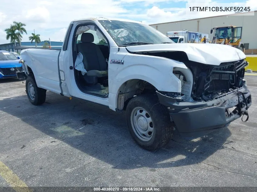 1FTMF1CB5JKF59245 2018 Ford F-150 Xl