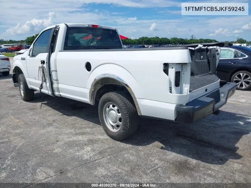 1FTMF1CB5JKF59245 2018 Ford F-150 Xl