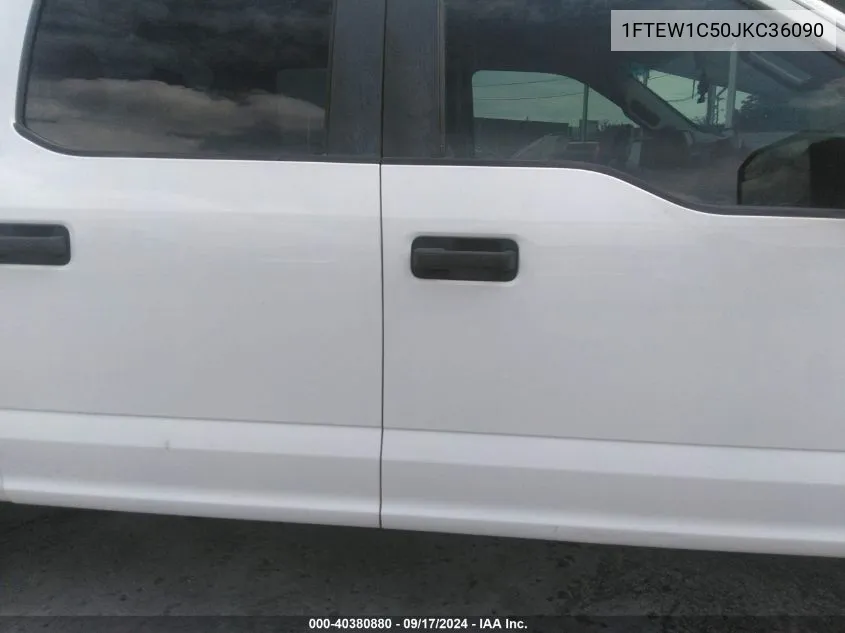 1FTEW1C50JKC36090 2018 Ford F-150 Xl