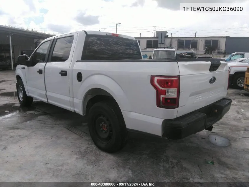 1FTEW1C50JKC36090 2018 Ford F-150 Xl