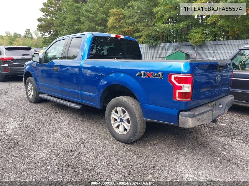 2018 Ford F-150 Xlt VIN: 1FTEX1EBXJFA85574 Lot: 40389208