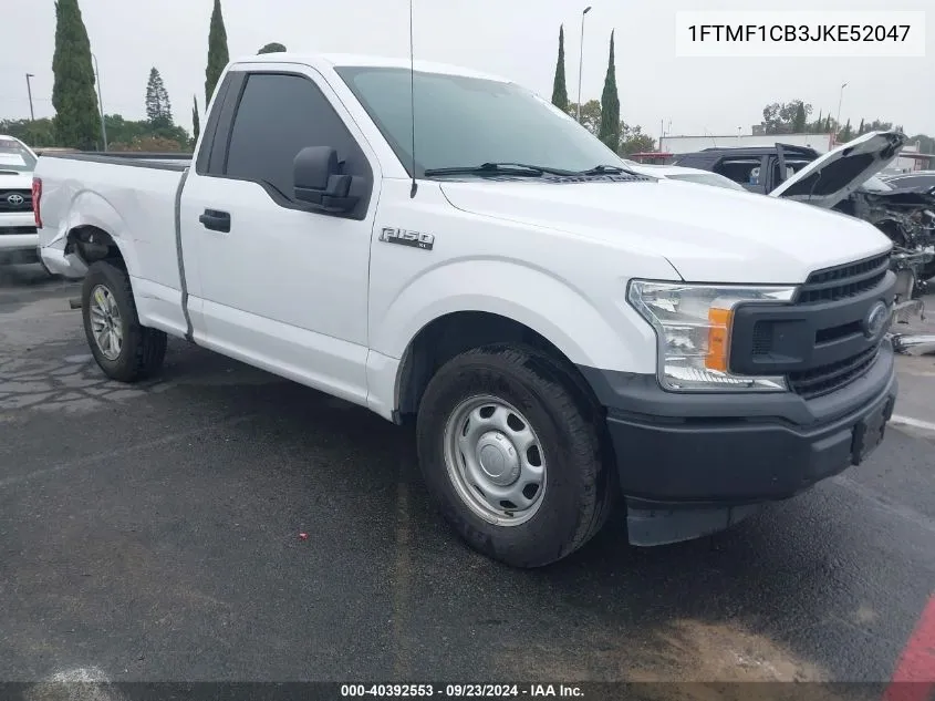 2018 Ford F-150 Xl VIN: 1FTMF1CB3JKE52047 Lot: 40392553