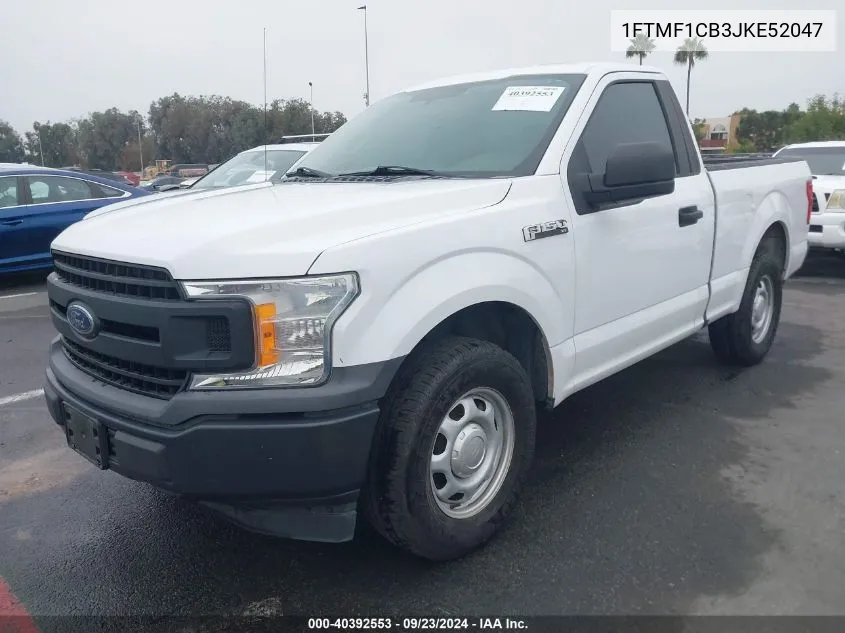 2018 Ford F-150 Xl VIN: 1FTMF1CB3JKE52047 Lot: 40392553