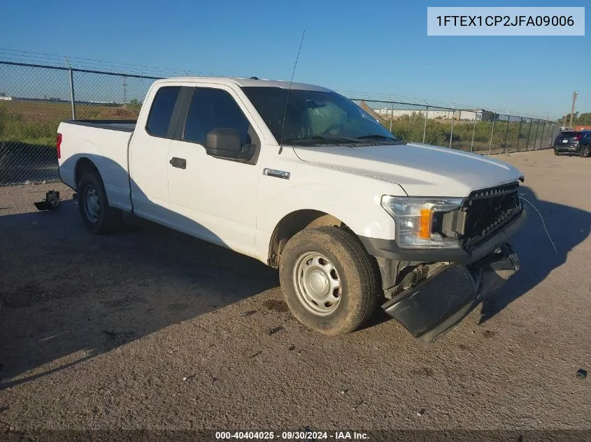 2018 Ford F-150 Xl VIN: 1FTEX1CP2JFA09006 Lot: 40404025