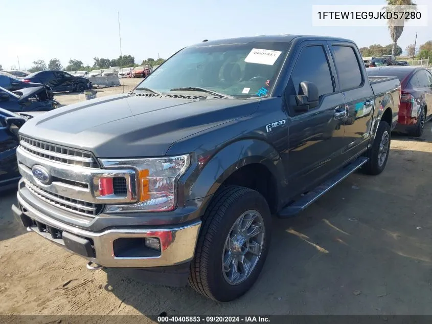 2018 Ford F-150 Xlt VIN: 1FTEW1EG9JKD57280 Lot: 40405853