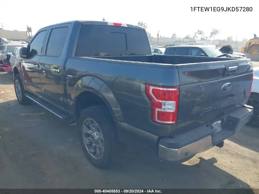 2018 Ford F-150 Xlt VIN: 1FTEW1EG9JKD57280 Lot: 40405853