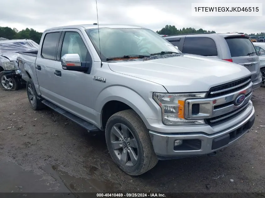 2018 Ford F-150 Xlt VIN: 1FTEW1EGXJKD46515 Lot: 40410469