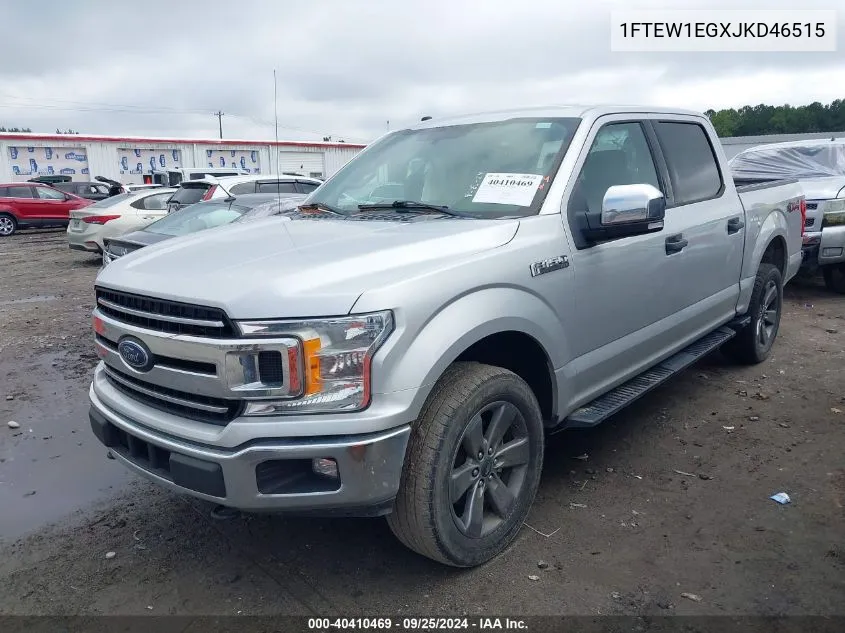 2018 Ford F-150 Xlt VIN: 1FTEW1EGXJKD46515 Lot: 40410469