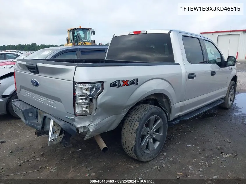 2018 Ford F-150 Xlt VIN: 1FTEW1EGXJKD46515 Lot: 40410469