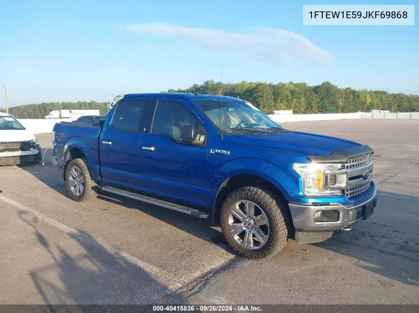 2018 Ford F-150 Xlt VIN: 1FTEW1E59JKF69868 Lot: 40415836