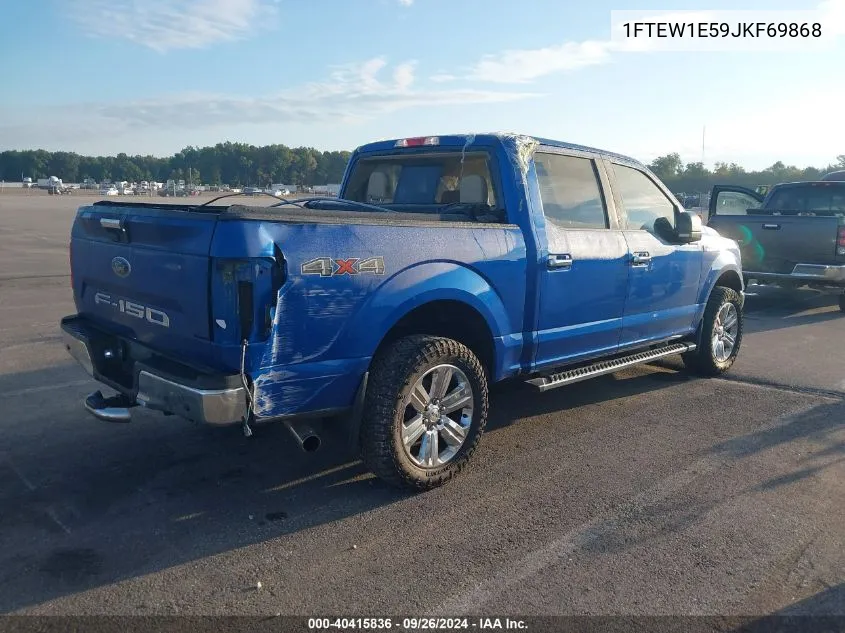 2018 Ford F-150 Xlt VIN: 1FTEW1E59JKF69868 Lot: 40415836