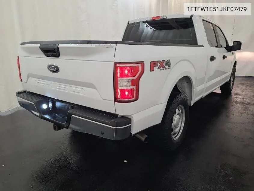 2018 Ford F-150 Xl VIN: 1FTFW1E51JKF07479 Lot: 40418008