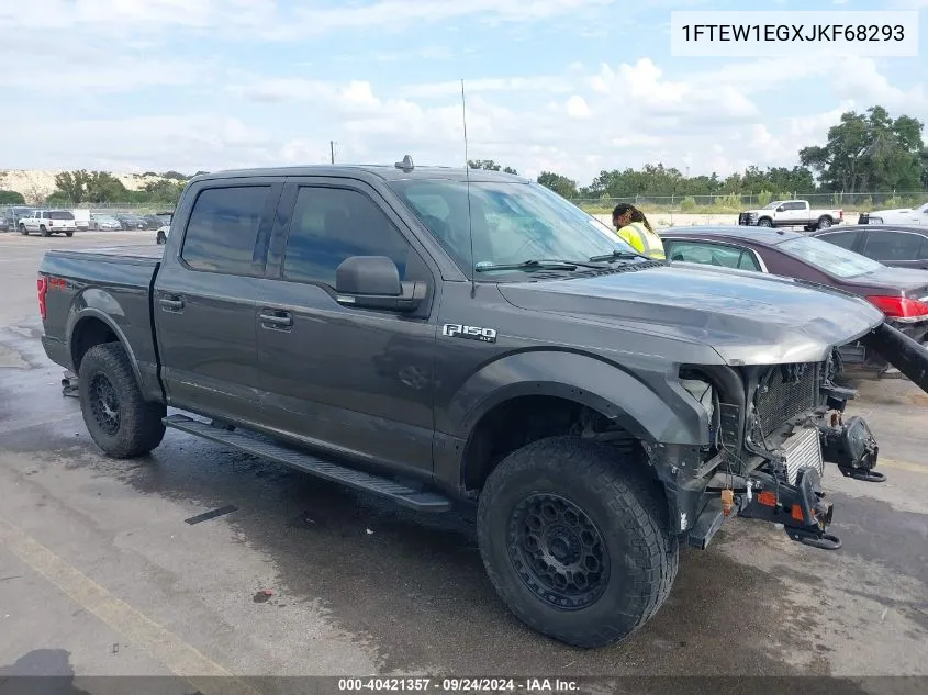 2018 Ford F-150 Xlt VIN: 1FTEW1EGXJKF68293 Lot: 40421357