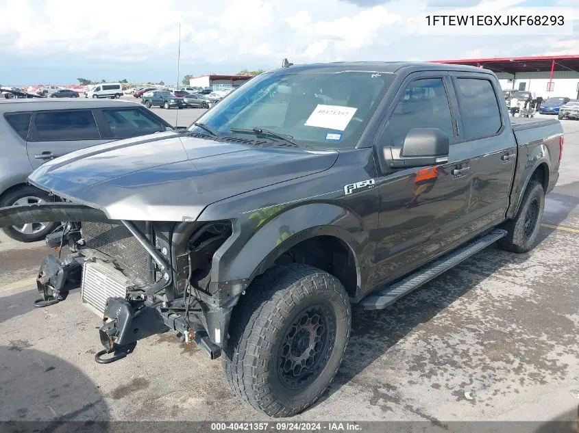 2018 Ford F-150 Xlt VIN: 1FTEW1EGXJKF68293 Lot: 40421357