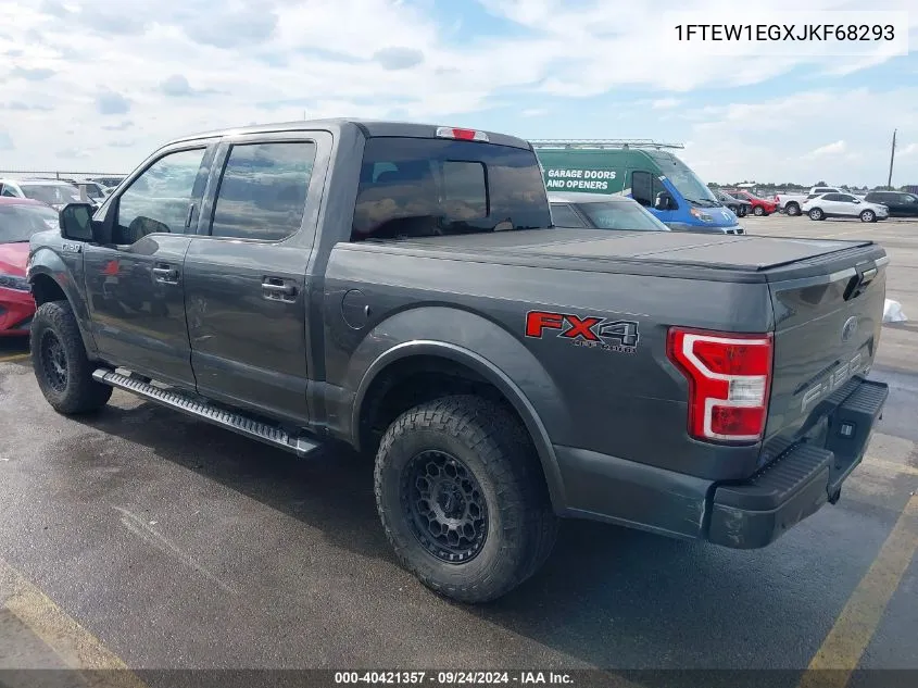 2018 Ford F-150 Xlt VIN: 1FTEW1EGXJKF68293 Lot: 40421357