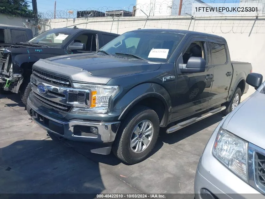 2018 Ford F-150 Xlt VIN: 1FTEW1EP0JKC25301 Lot: 40422510