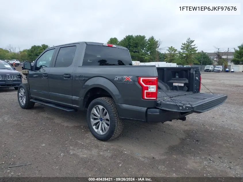 2018 Ford F150 Supercrew VIN: 1FTEW1EP6JKF97676 Lot: 40439421