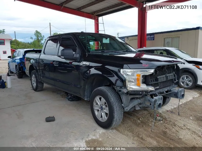 2018 Ford F-150 Xlt VIN: 1FTEW1CB2JKD71108 Lot: 40439615