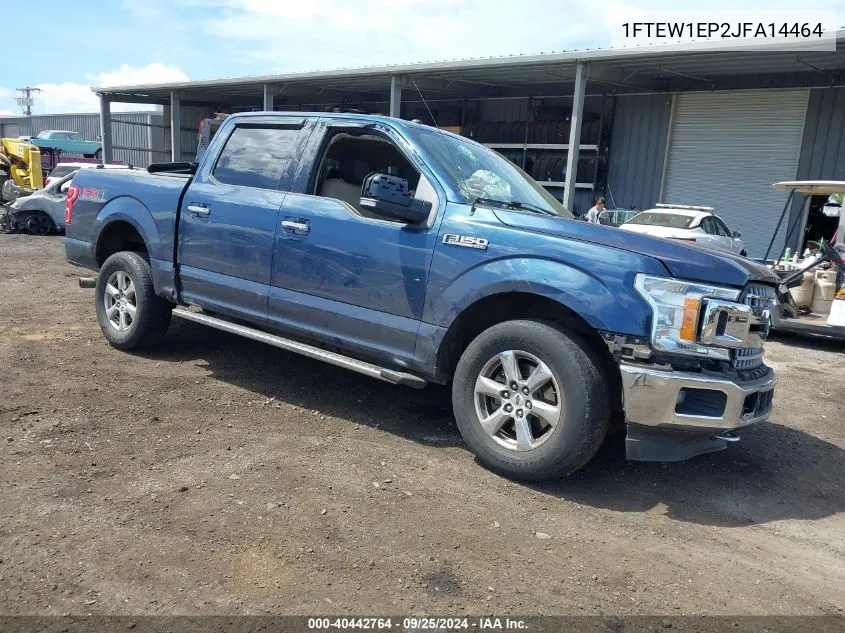 2018 Ford F-150 Xlt VIN: 1FTEW1EP2JFA14464 Lot: 40442764