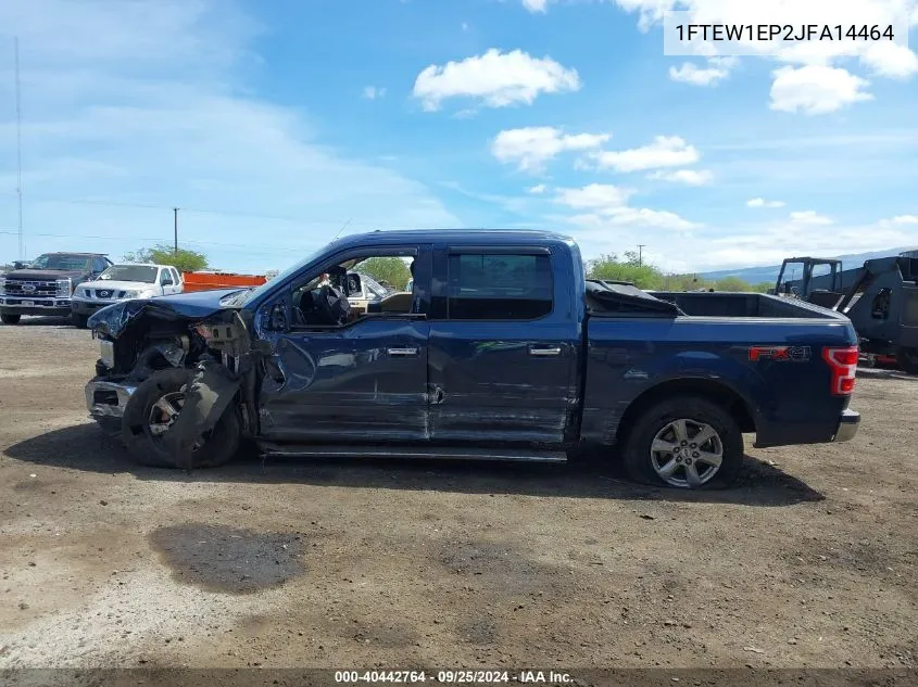 2018 Ford F-150 Xlt VIN: 1FTEW1EP2JFA14464 Lot: 40442764