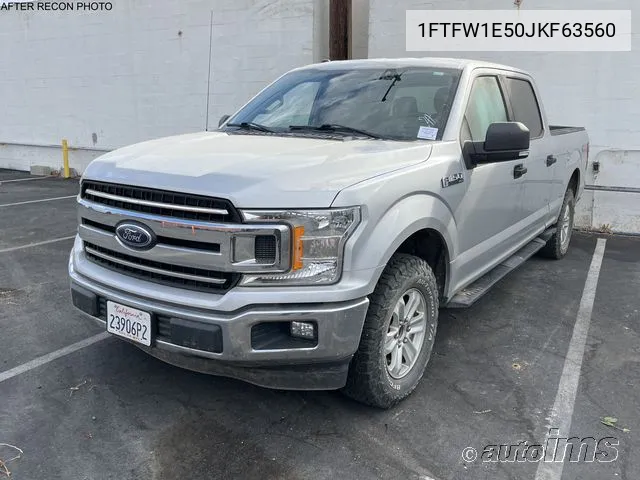 2018 Ford F-150 Xlt VIN: 1FTFW1E50JKF63560 Lot: 40443223