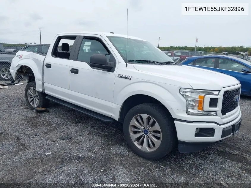 2018 Ford F-150 Supercrew VIN: 1FTEW1E55JKF32896 Lot: 40444464