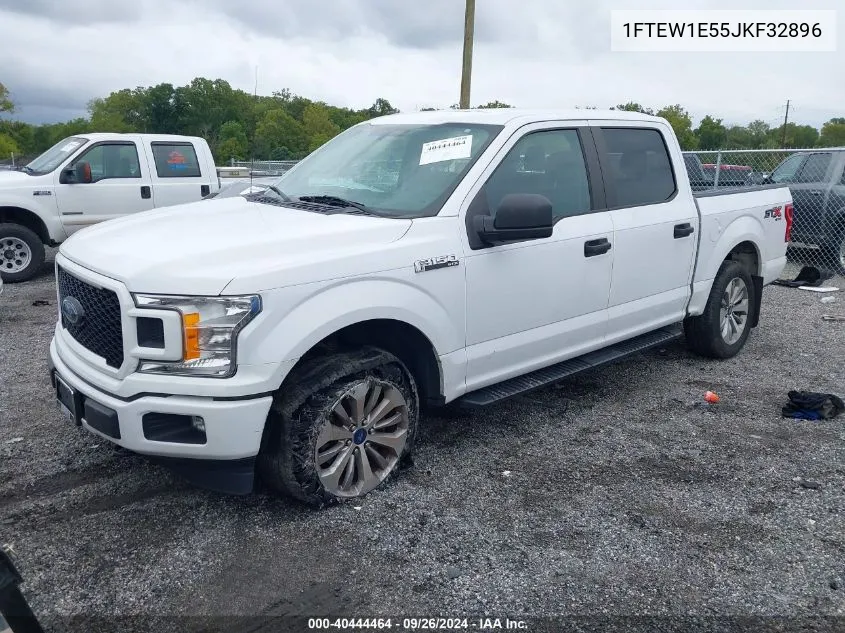 2018 Ford F-150 Supercrew VIN: 1FTEW1E55JKF32896 Lot: 40444464