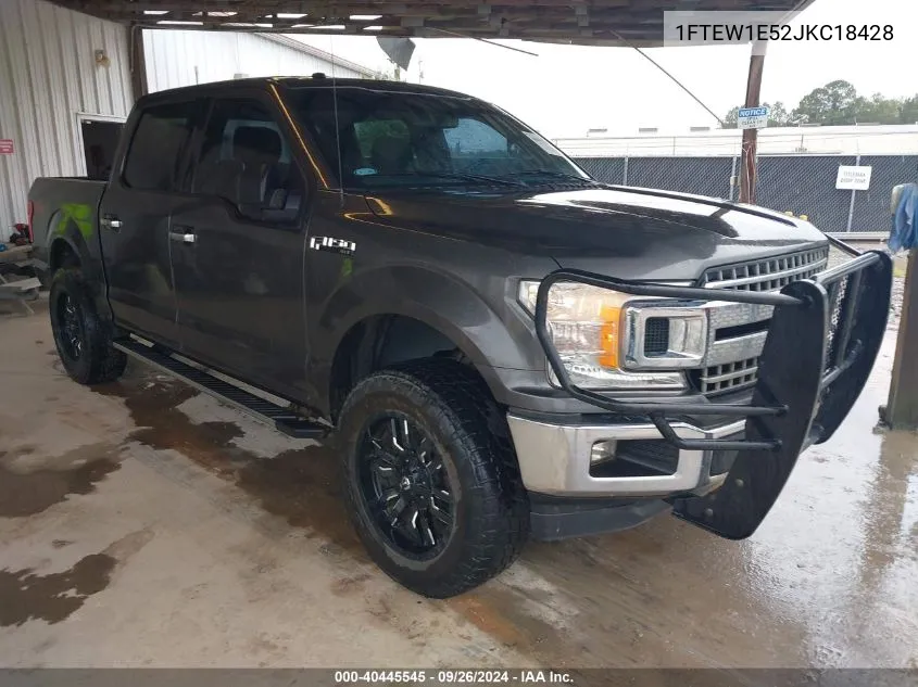 2018 Ford F-150 Xlt VIN: 1FTEW1E52JKC18428 Lot: 40445545