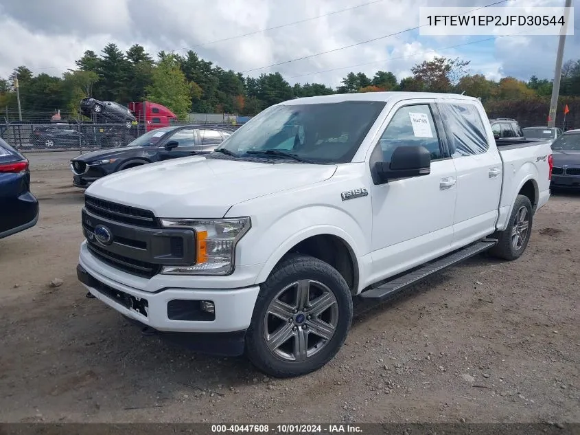 2018 Ford F-150 Xlt VIN: 1FTEW1EP2JFD30544 Lot: 40447608