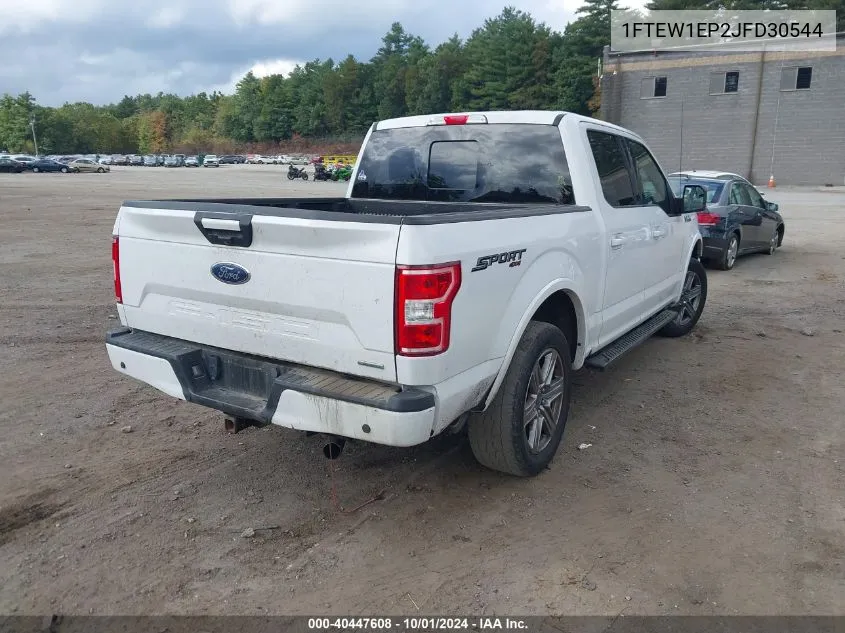 2018 Ford F-150 Xlt VIN: 1FTEW1EP2JFD30544 Lot: 40447608