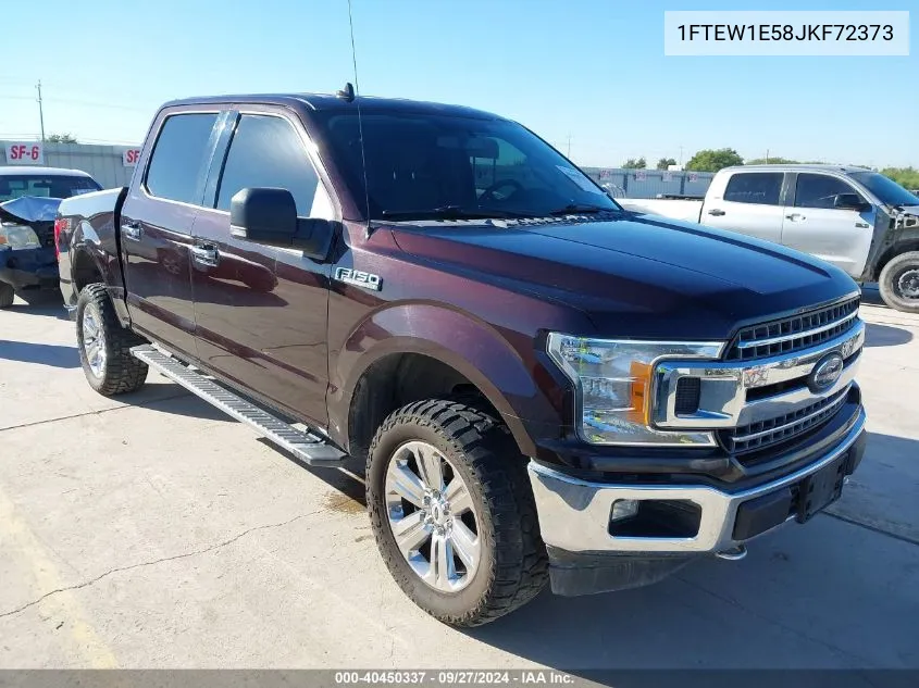 2018 Ford F-150 Xlt VIN: 1FTEW1E58JKF72373 Lot: 40450337