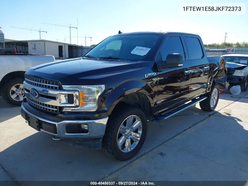 2018 Ford F-150 Xlt VIN: 1FTEW1E58JKF72373 Lot: 40450337