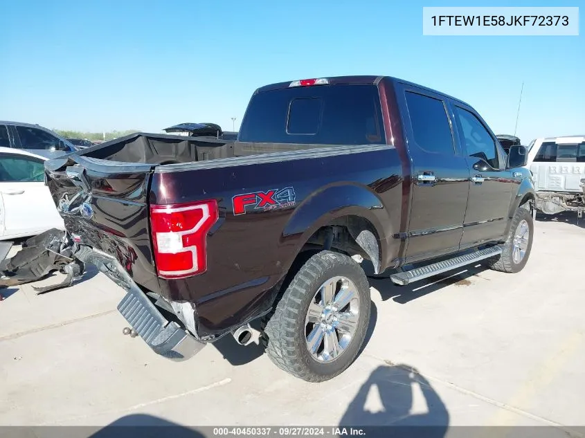 2018 Ford F-150 Xlt VIN: 1FTEW1E58JKF72373 Lot: 40450337