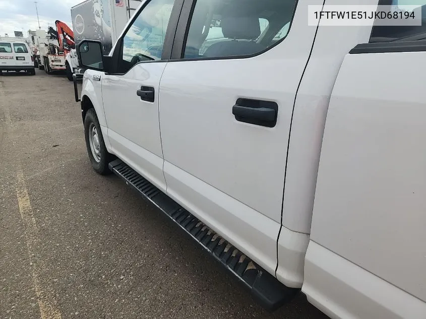 1FTFW1E51JKD68194 2018 Ford F-150 Xl