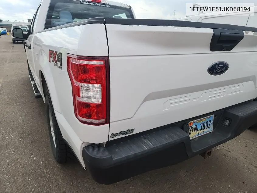 1FTFW1E51JKD68194 2018 Ford F-150 Xl