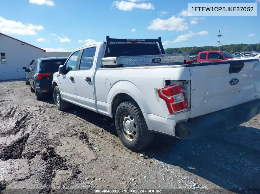 2018 Ford F-150 Xl VIN: 1FTEW1CP5JKF37052 Lot: 40469926