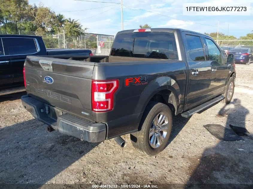 2018 Ford F-150 Xlt VIN: 1FTEW1EG6JKC77273 Lot: 40475232