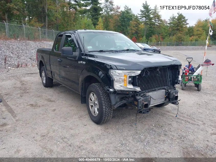 2018 Ford F-150 Xl VIN: 1FTEX1EP9JFD78054 Lot: 40480579