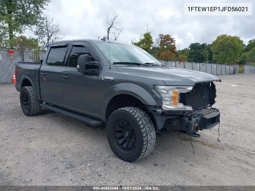 2018 Ford F-150 Xlt VIN: 1FTEW1EP1JFD56021 Lot: 40483344