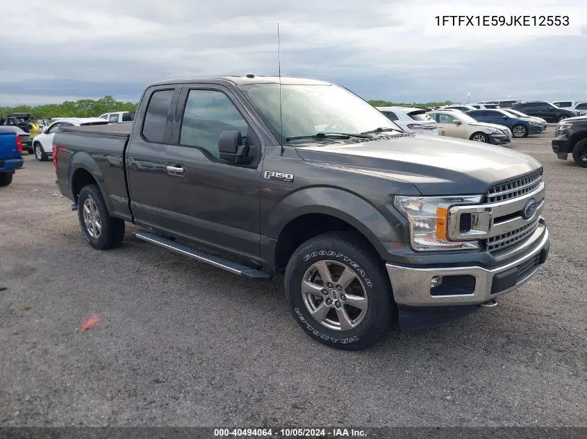 2018 Ford F150 Super Cab VIN: 1FTFX1E59JKE12553 Lot: 40494064