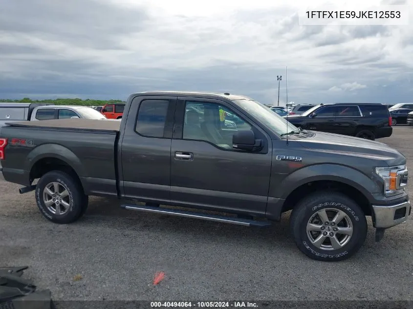 2018 Ford F150 Super Cab VIN: 1FTFX1E59JKE12553 Lot: 40494064